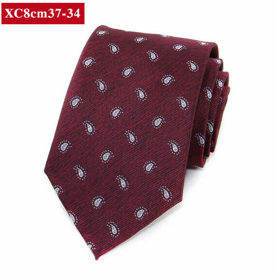 Hot pusher hand-made business formal tie (xc8cm37-34)