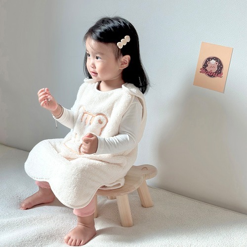 DOT線條圓圓臉系列-微纖維雪花睡眠馬甲