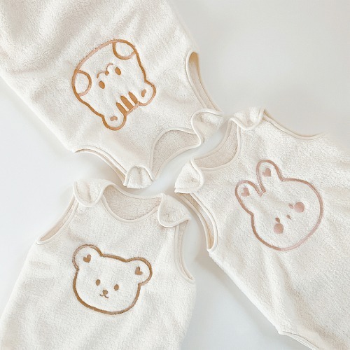 DOT線條圓圓臉系列-微纖維雪花睡眠馬甲