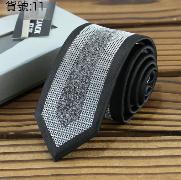 Hot recommendation: 6cm narrow positioning jacquard tie (item number: 11)