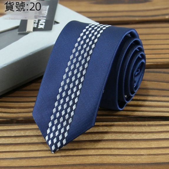 Hot recommendation: 6cm narrow positioning jacquard tie (item number: 20)