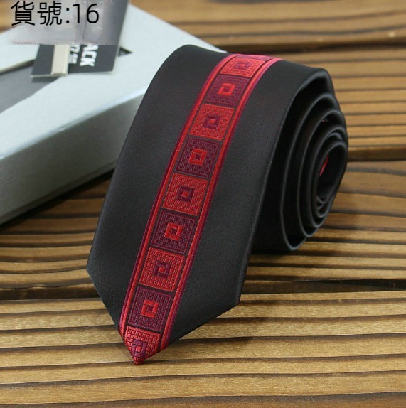 Hot recommendation: 6cm narrow positioning jacquard tie (item number: 16)