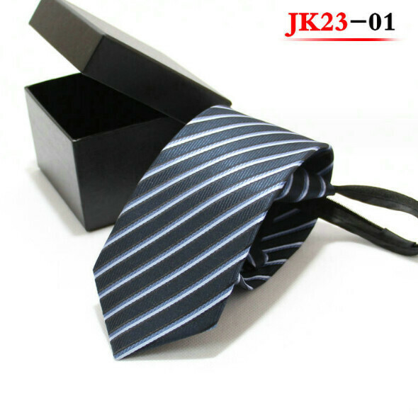 Hot recommendation 8cm knot-free zipper tie (JK23-01)