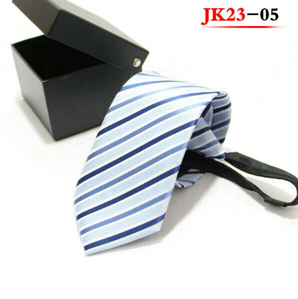 Hot recommendation 8cm knot-free zipper tie (JK23-05)