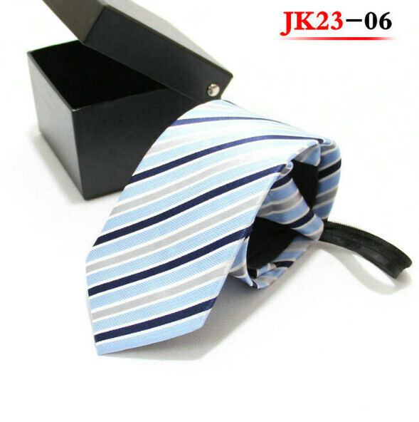 Hot recommendation 8cm knot-free zipper tie (JK23-06)