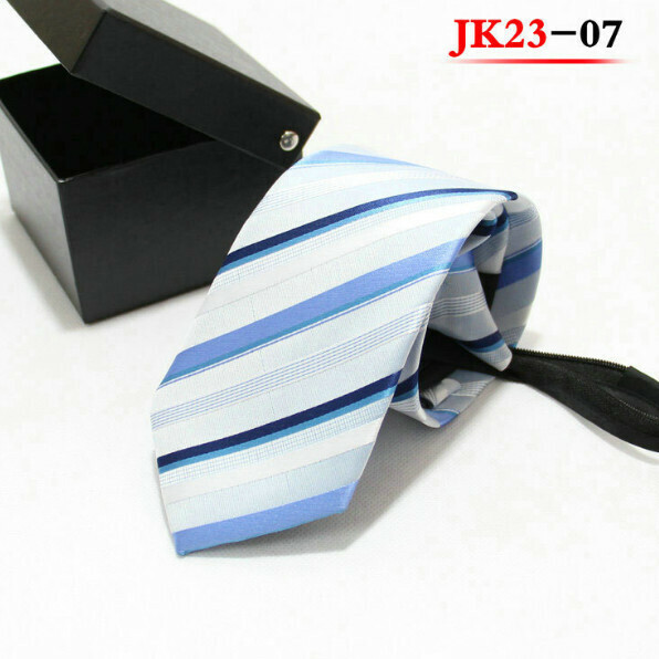 Hot recommendation 8cm knot-free zipper tie (JK23-07)