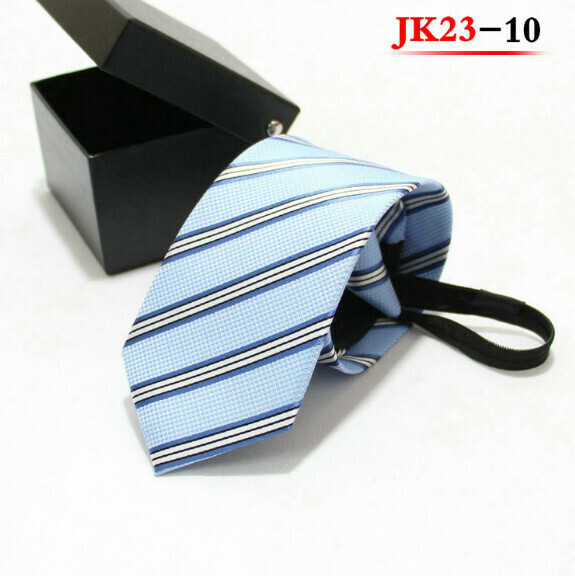 Hot recommendation 8cm knot-free zipper tie (JK23-10)