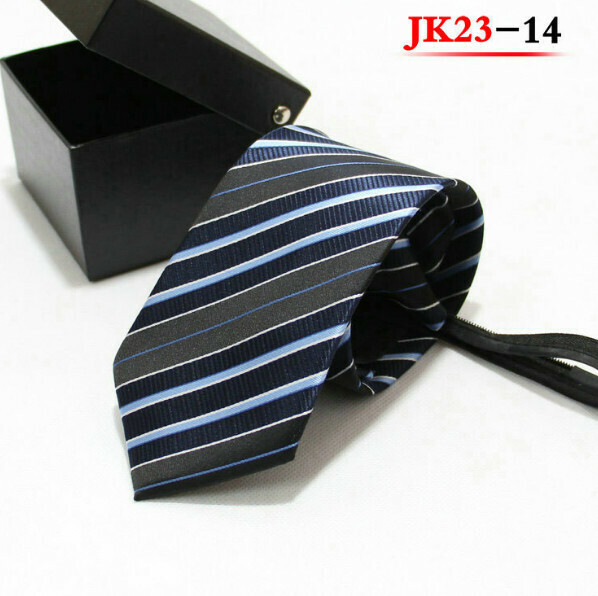 Hot recommendation 8cm knot-free zipper tie (JK23-14)