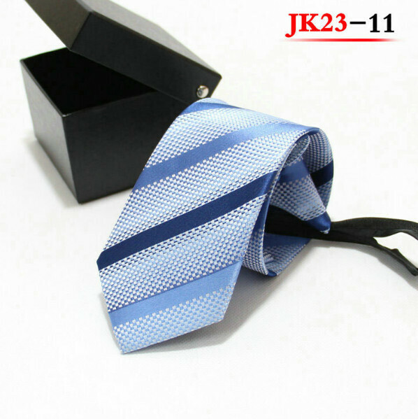 Hot recommendation 8cm knot-free zipper tie (JK23-11)