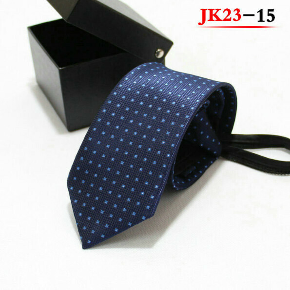 Hot recommendation 8cm knot-free zipper tie (JK23-15)