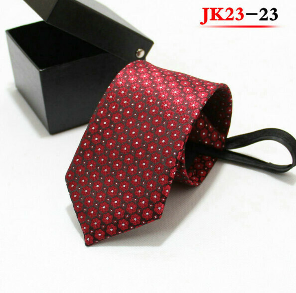Hot recommendation 8cm knot-free zipper tie (JK23-23)