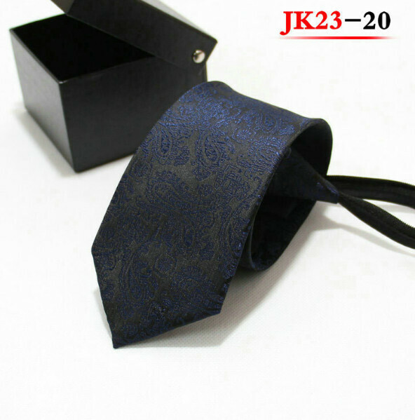 Hot recommendation 8cm knot-free zipper tie (JK23-20)
