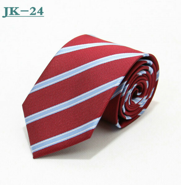Hot push hand-made polyester casual tie (JK-24)