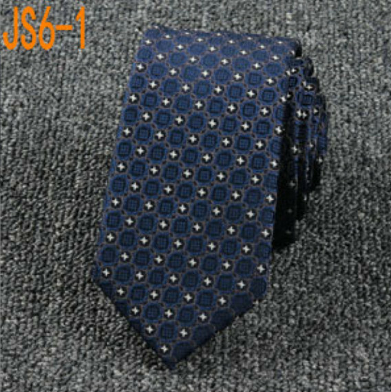 Hot recommendation 6cm narrow tie casual British style tie (JS6-1)