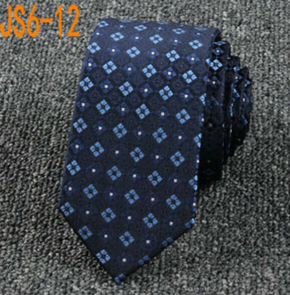Hot recommendation 6cm narrow tie casual British style tie (JS6-12)