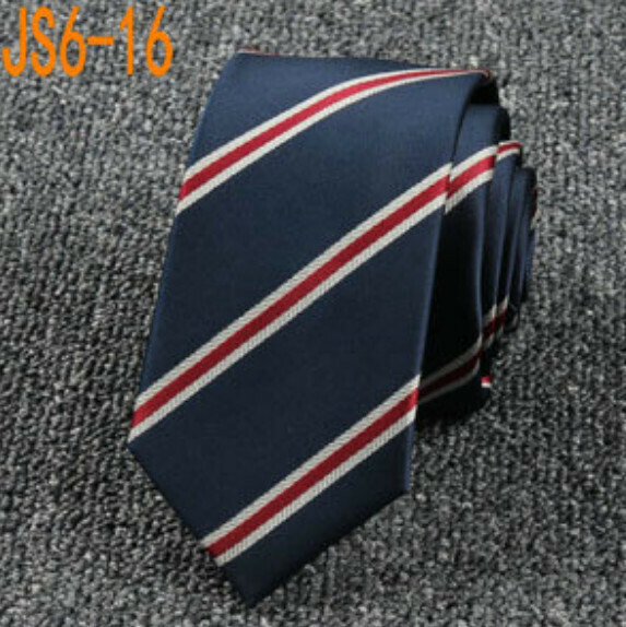 Hot recommendation 6cm narrow tie casual British style tie (JS6-16)