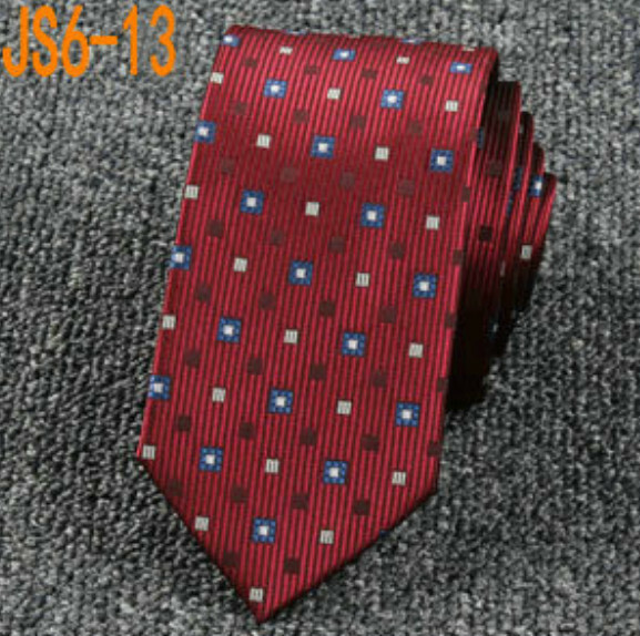 Hot recommendation 6cm narrow tie casual British style tie (JS6-13)