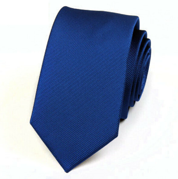 Hot Recommended Fashionable British Casual Tie (Sky Blue Pinstripes)