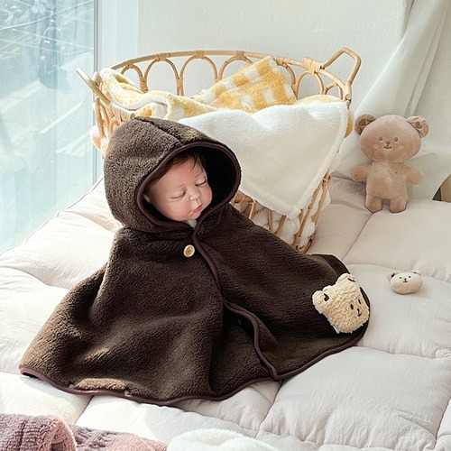 DOT線條圓圓臉系列-色彩斗篷