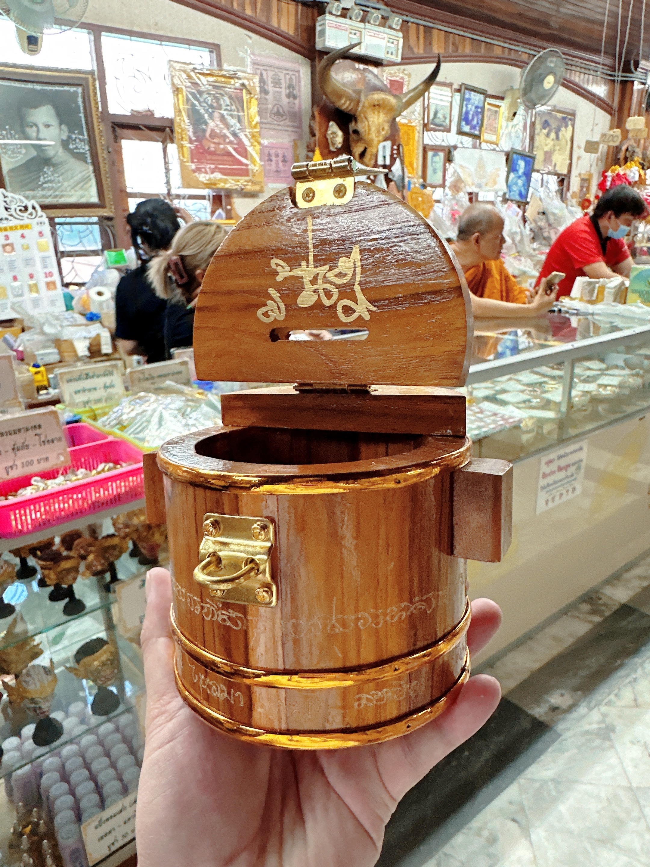 7月即時優惠 龍婆本廟供請小號招財錢桶