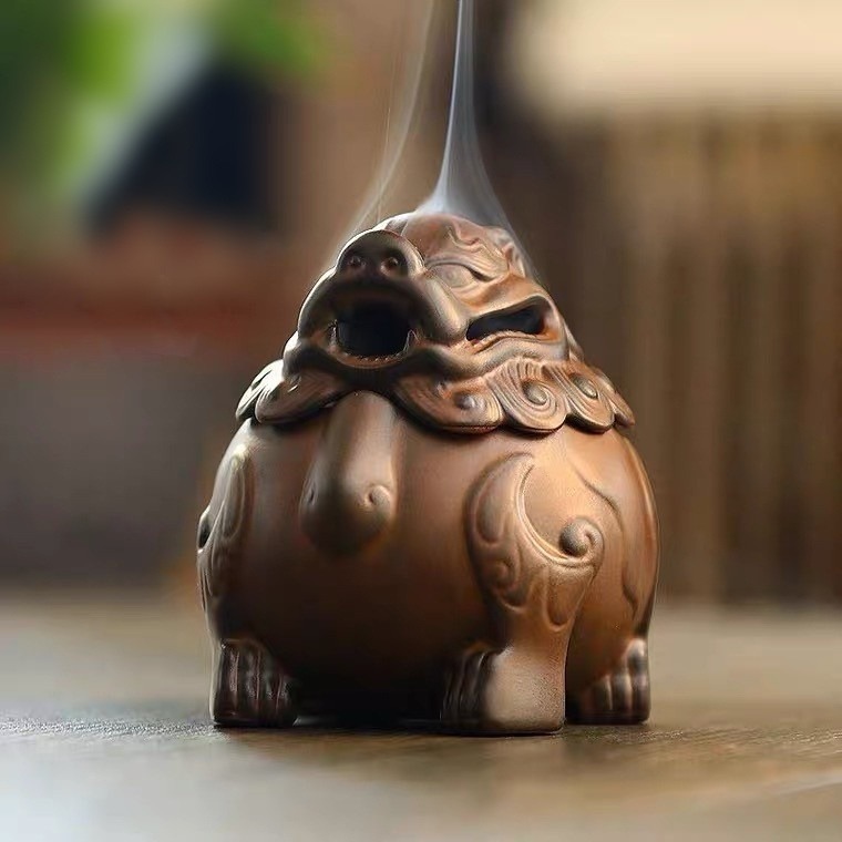 招財貔貅薰香爐