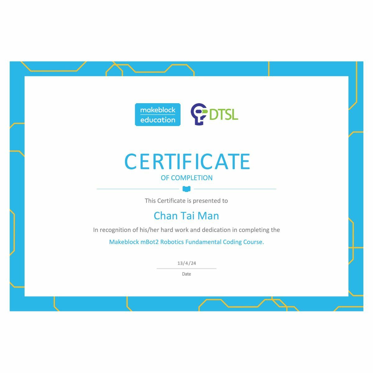 Makeblock mBot2 機械人 基礎編程課程 (原廠證書)