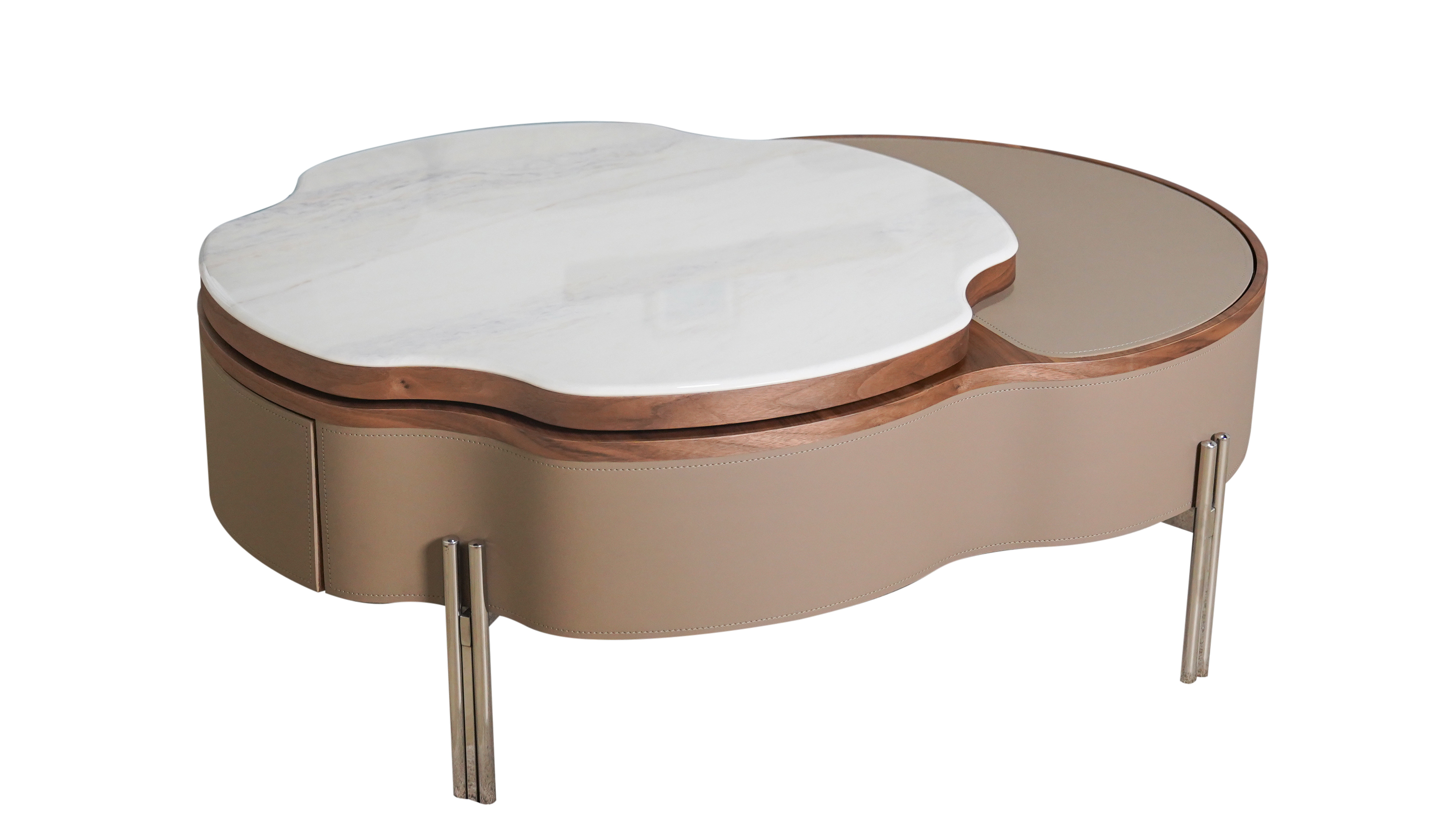 幸運草茶几  【起家獨家高度升級】