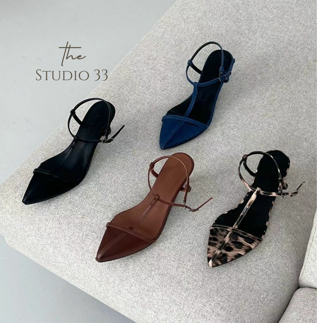 時尚女王十字線條感涼鞋