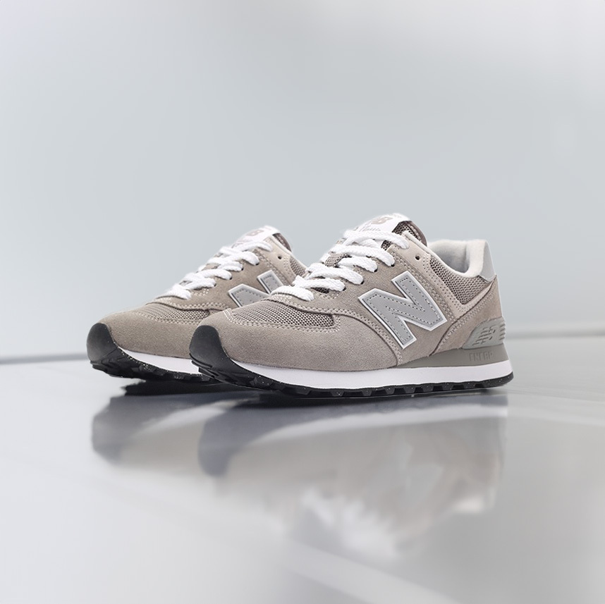 NICEDAY 現貨 New Balance 574 IU著用款 中性灰 復古灰 灰 ML574EVG