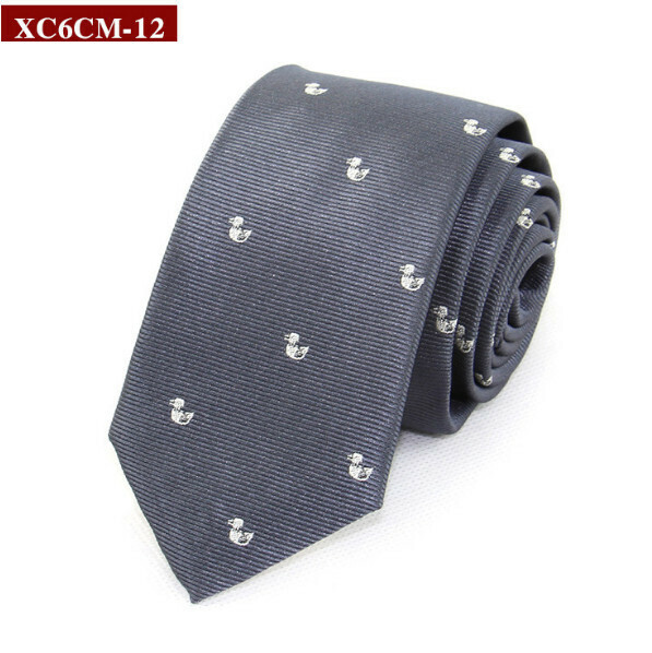 Popular 6cm narrow business formal tie (XC6cm-12)