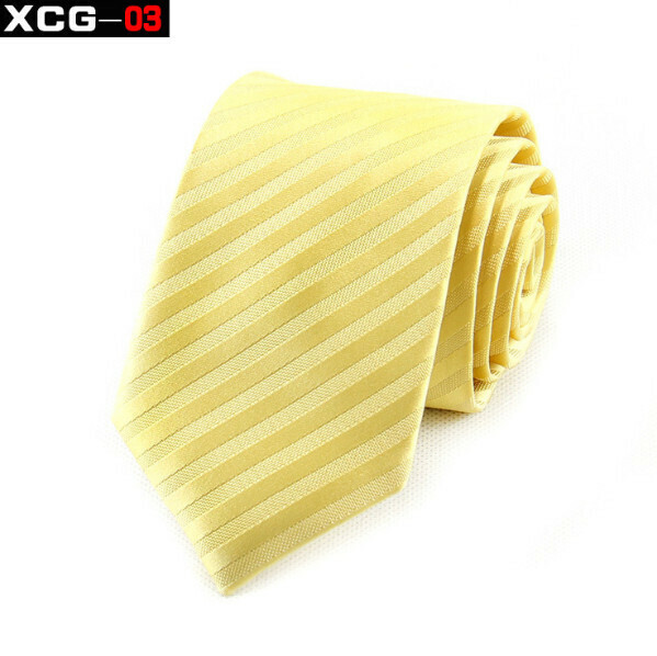 Popular diagonal striped polyester tie (XCG-03)