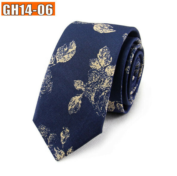 Popular patterned cotton tie (GH14-06)