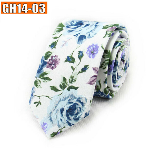 Popular patterned cotton tie (GH14-03)