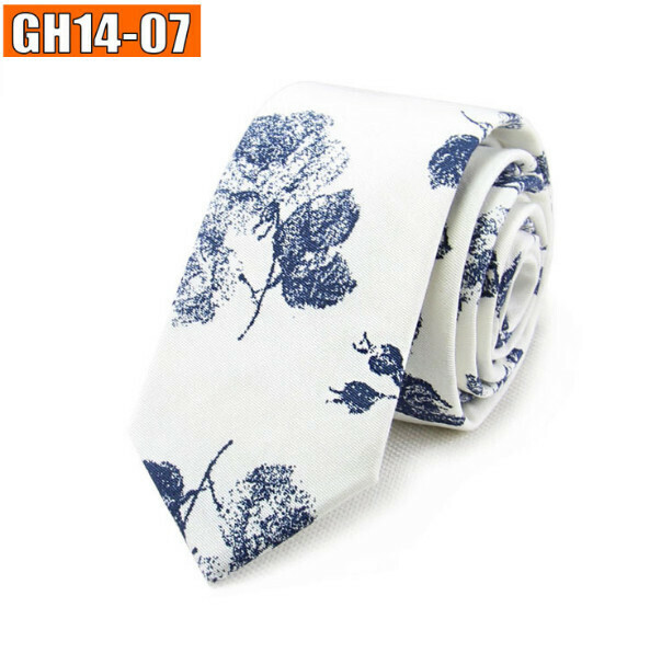 Popular patterned cotton tie (GH14-017)