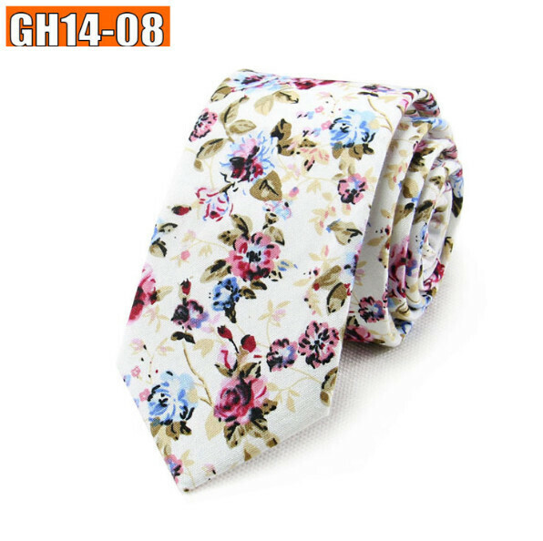 Popular patterned cotton tie (GH14-08)
