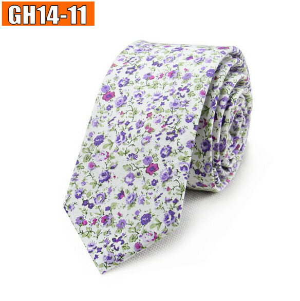 Popular patterned cotton tie (GH14-11)