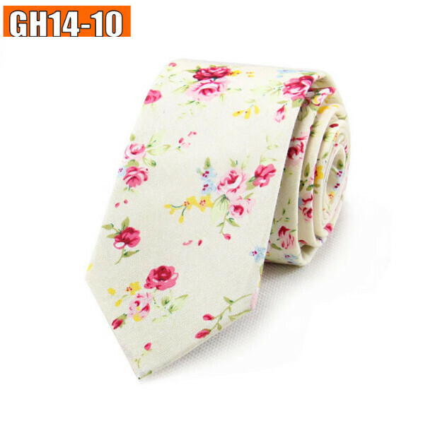 Popular patterned cotton tie (GH14-10)