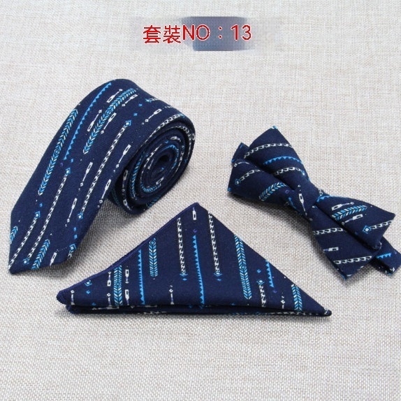 爆款印花三件套領帶（套裝NO：13）