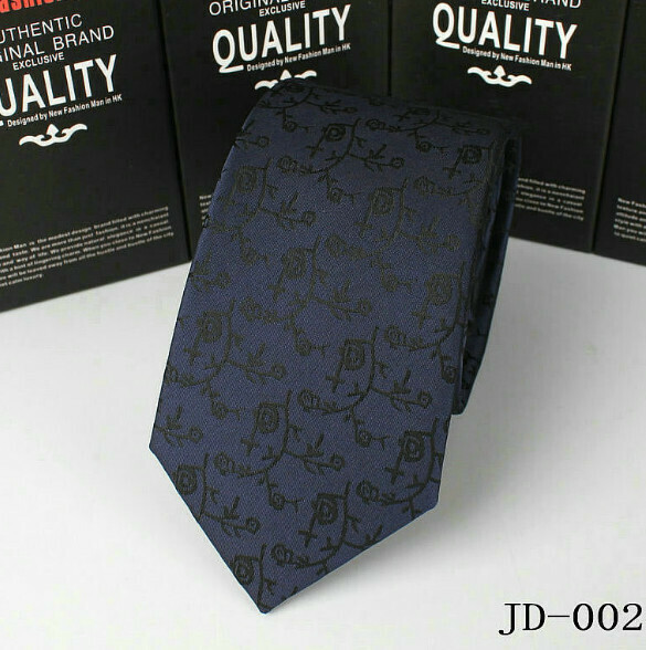 Popular polyester silk narrow tie (JD-002)