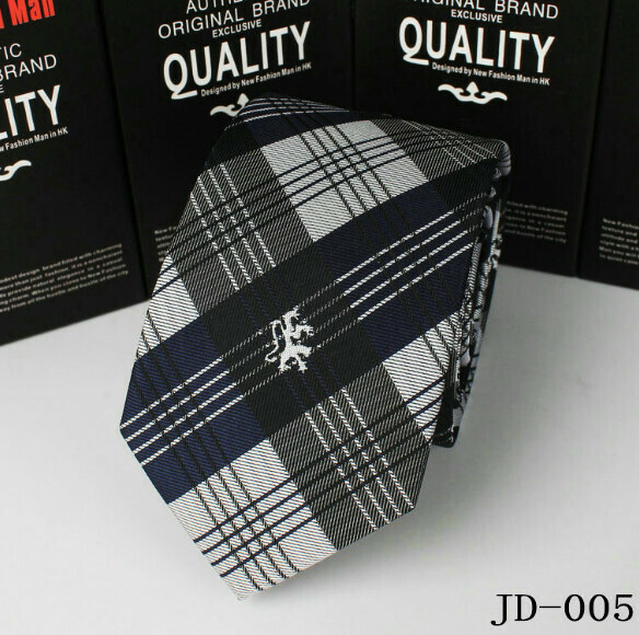 Popular polyester silk narrow tie (JD-005)