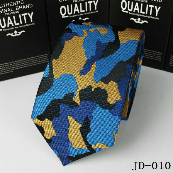 Popular polyester silk narrow tie (JD-010)