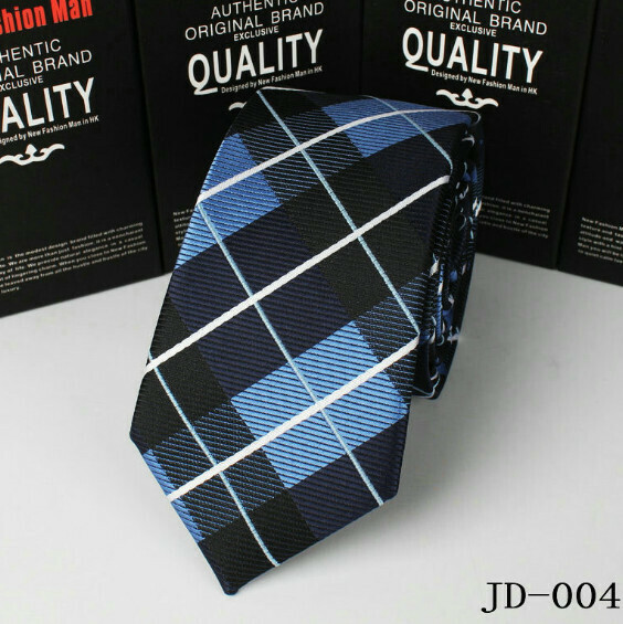 Popular polyester silk narrow tie (JD-004)