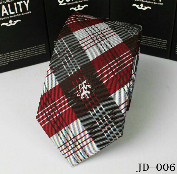 Popular polyester silk narrow tie (JD-006)