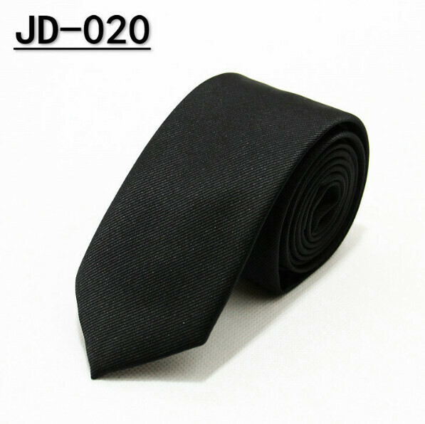 Popular polyester silk narrow tie (JD-020)