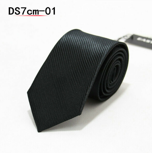 Popular narrow casual tie (DS7cm-01)