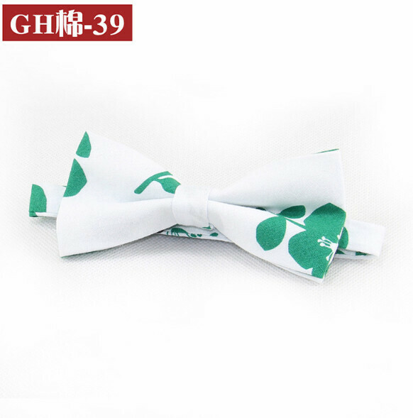 Popular retro patterned bow tie (GH cotton-39)