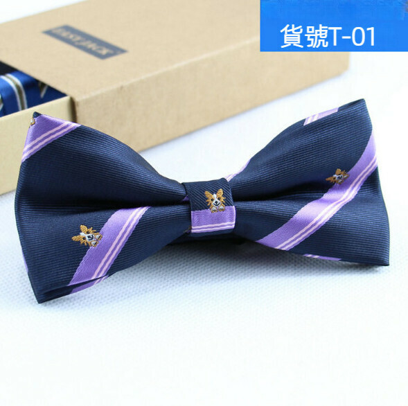 New style jacquard embroidered casual bow tie (item number T-01)