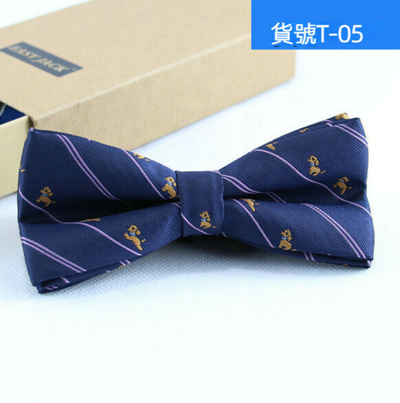 New style jacquard embroidered casual bow tie (item number T-05)