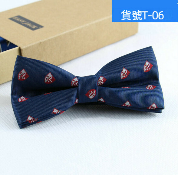 New style jacquard embroidered casual bow tie (item number T-06)