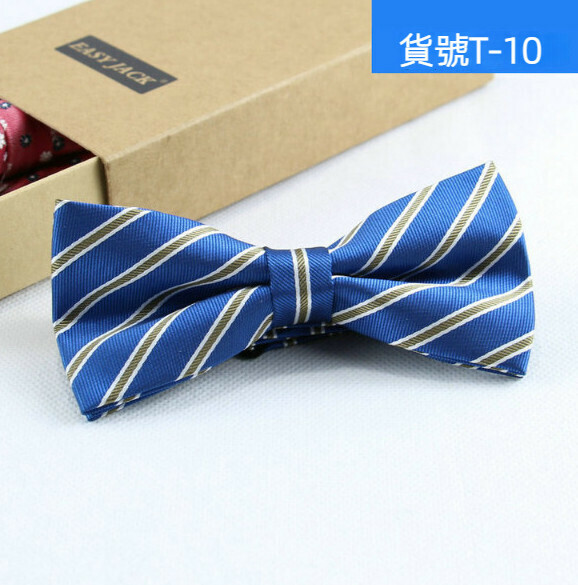 New style jacquard embroidered casual bow tie (item number T-10)